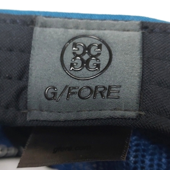 G/FORE Skull Trucker Hat Golf Cap Snapback Blue - Picture 12 of 16